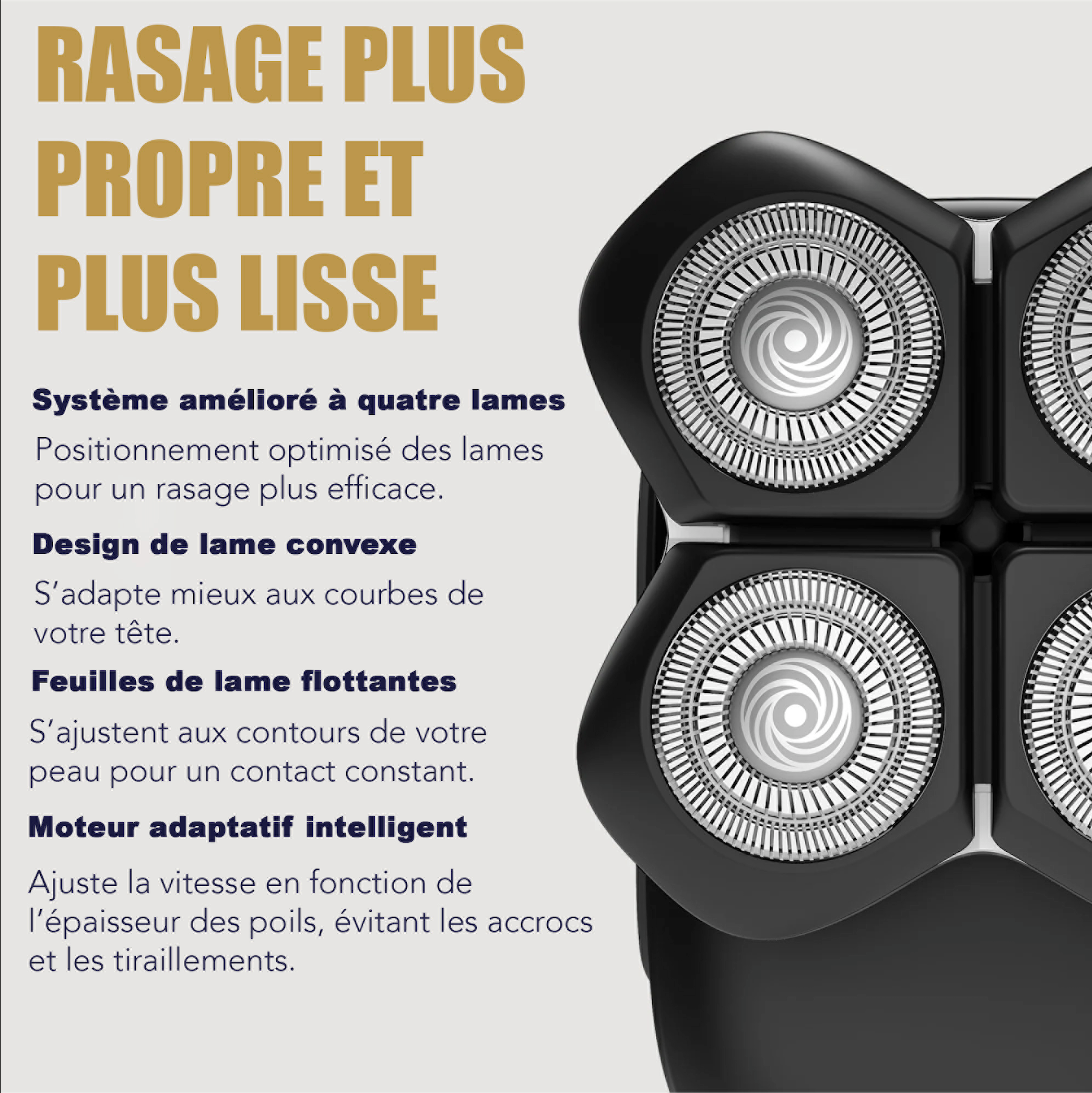 Rasoir électrique Bravnix® - Série PRO